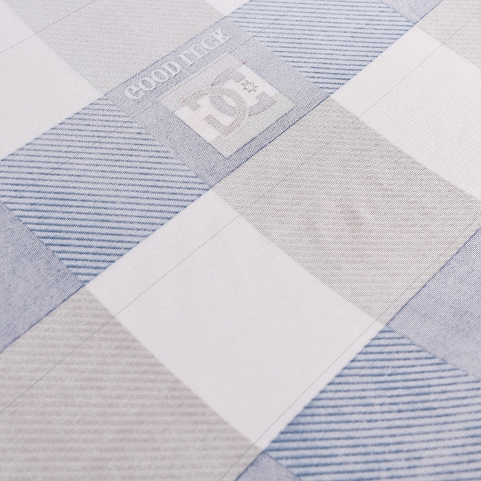 91家纺网 家纺一手货源 找家纺 眠多宝 2025新款定做特厚牛奶绒单被套可定制尺寸法莱绒水晶绒金貂绒被罩单被套 被套单件 蓝大格