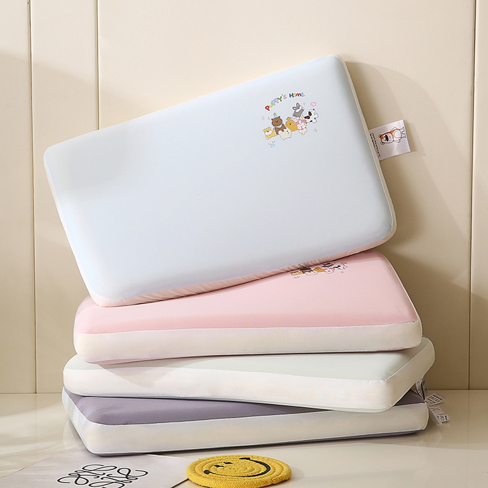 91家纺网 家纺一手货源 找家纺 （总）金牛枕芯 2025新款针织柔肤记忆枕儿童中童枕头枕芯记忆棉枕头批发