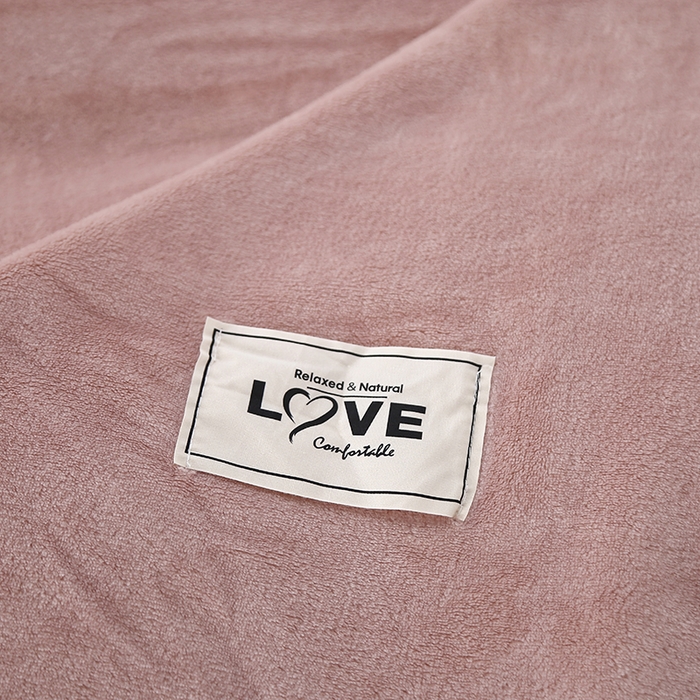 91家纺网 家纺一手货源 找家纺 伊凡毯业 2025新款260克云貂绒毛毯盖毯子直播爆款跑量毛毯 豆沙