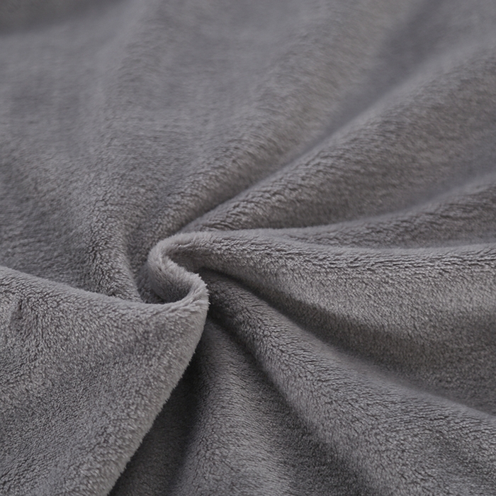 91家纺网 家纺一手货源 找家纺 伊凡毯业 2025新款260克云貂绒毛毯盖毯子直播爆款跑量毛毯 古典灰
