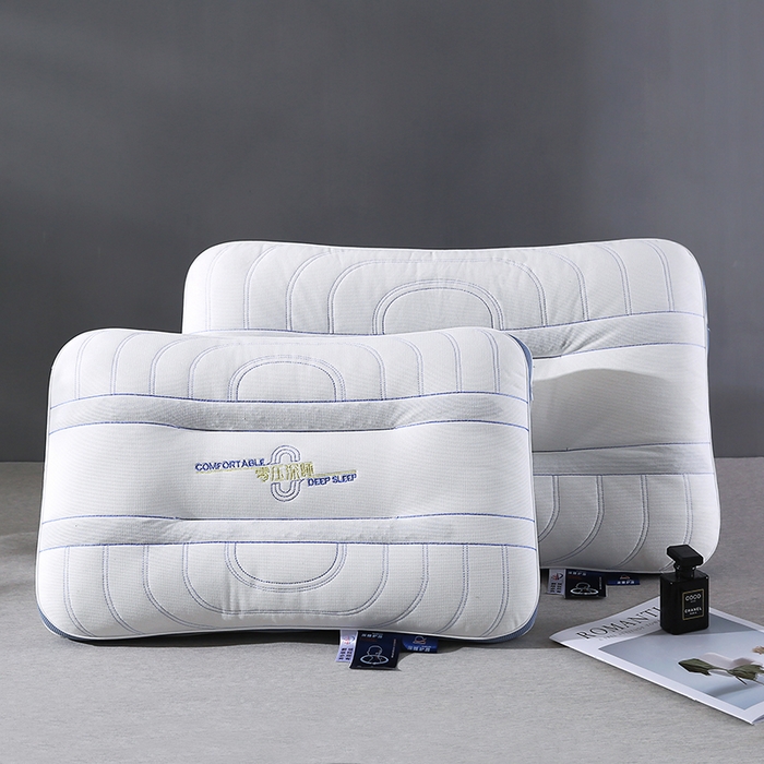 91家纺网 家纺一手货源 找家纺 （总）金牛枕芯 2025新款零压深睡绗缝决明子+荞麦壳护颈枕亲子组合枕头枕芯