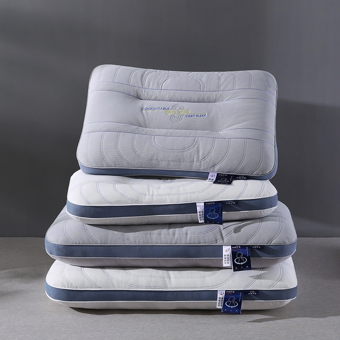 金牛枕芯 2025新款零压深睡绗缝决明子+荞麦壳护颈枕亲子组合枕头枕芯 组合图仅供展示不可下单