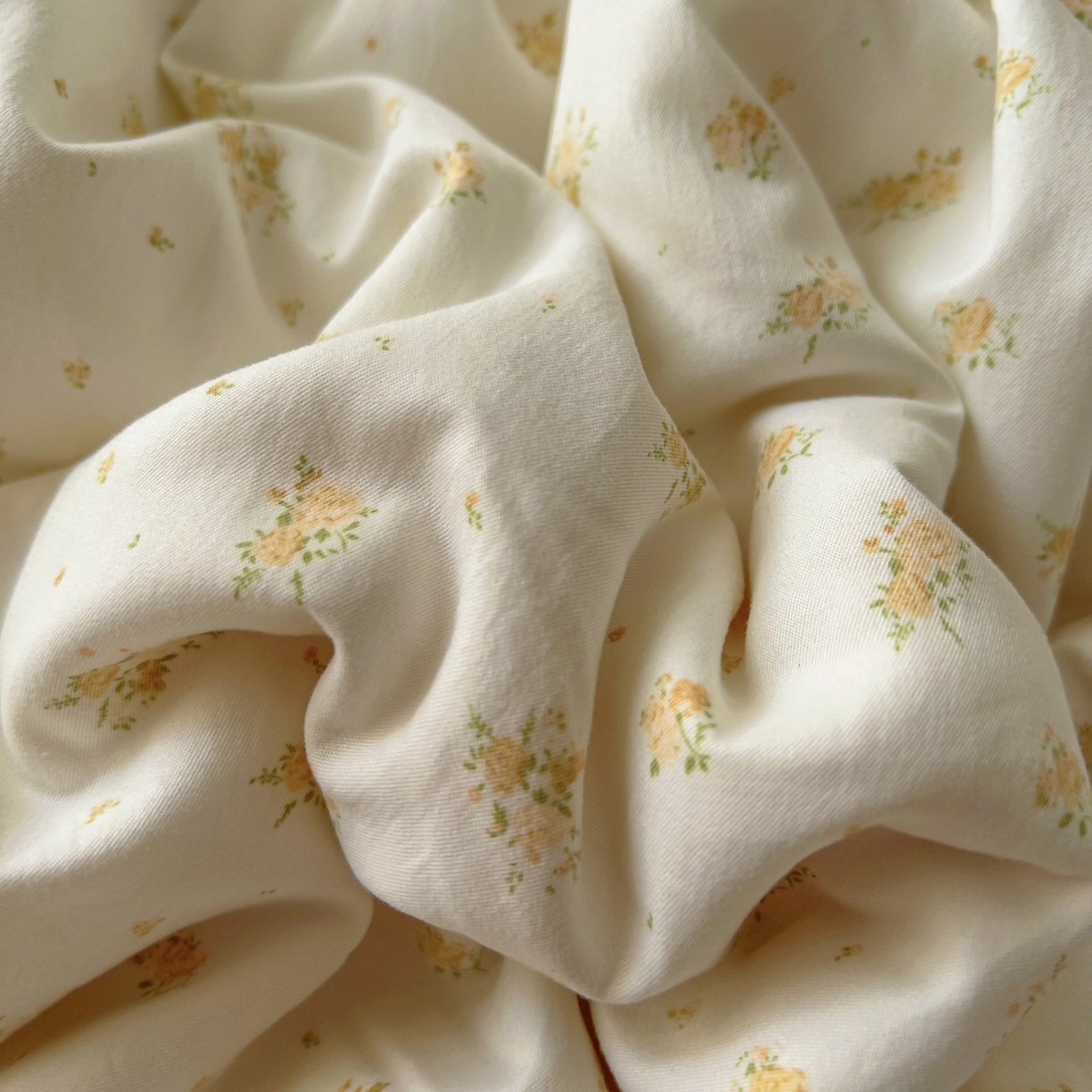 91家纺网 家纺一手货源 找家纺 亨通家纺 2025新款爆款韩国小布袋古法水洗棉云感棉四件套【提供买家秀】 花田与夏-驼