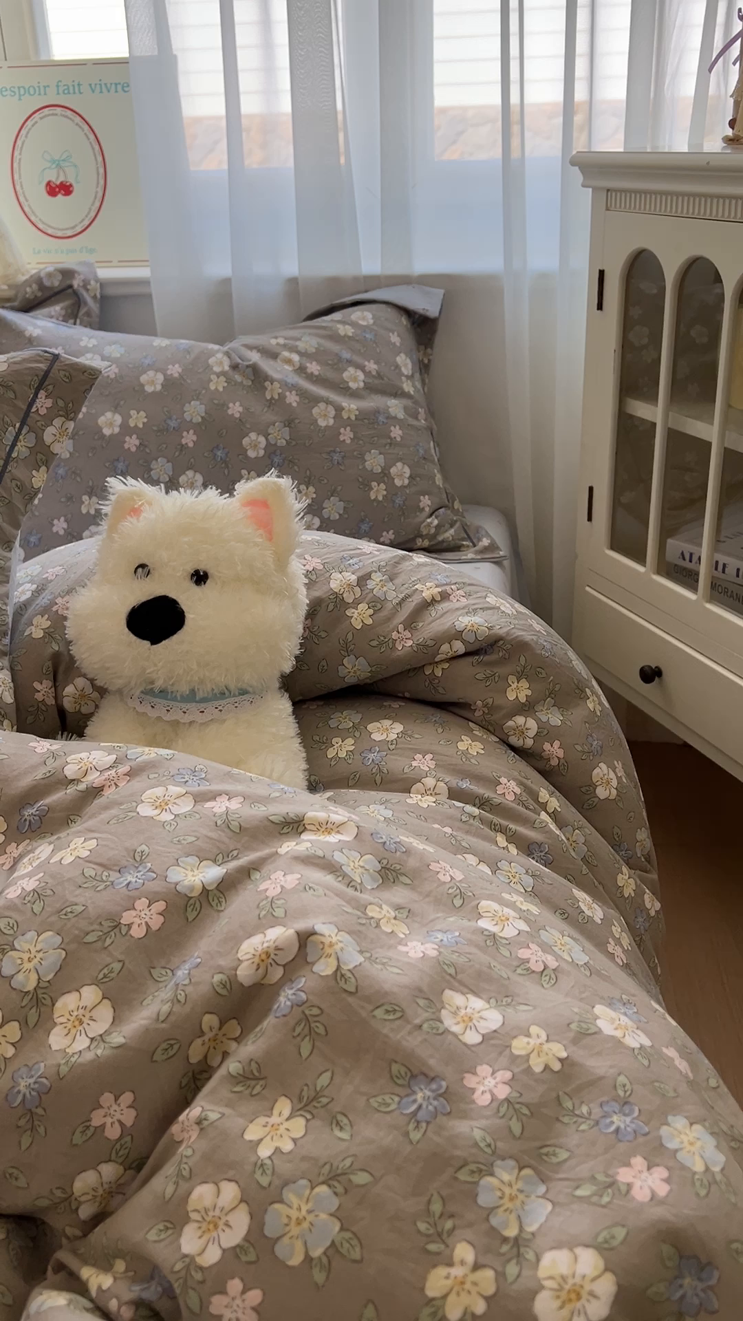 91家纺网 家纺一手货源 找家纺 亨通家纺 2025新款爆款韩国小布袋古法水洗棉云感棉四件套【提供买家秀】 花田玉暖