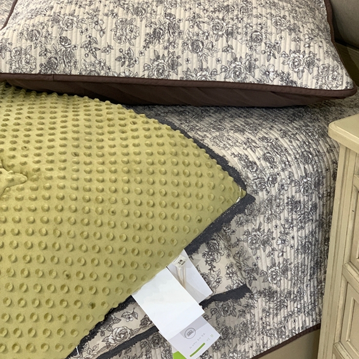 91家纺网 家纺一手货源 找家纺 （总）汇庭 2025新款亲肤舒适全棉纯棉床盖三件套