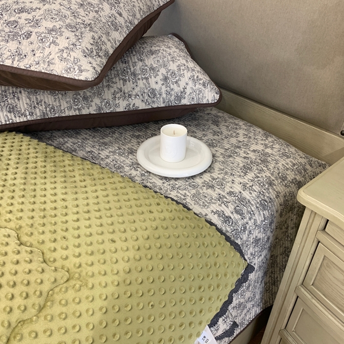 91家纺网 家纺一手货源 找家纺 （总）汇庭 2025新款亲肤舒适全棉纯棉床盖三件套