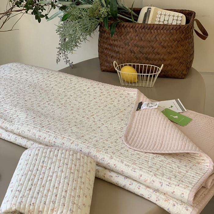 91家纺网 家纺一手货源 找家纺 汇庭 2025新款亲肤舒适全棉纯棉床盖三件套 蝶雅