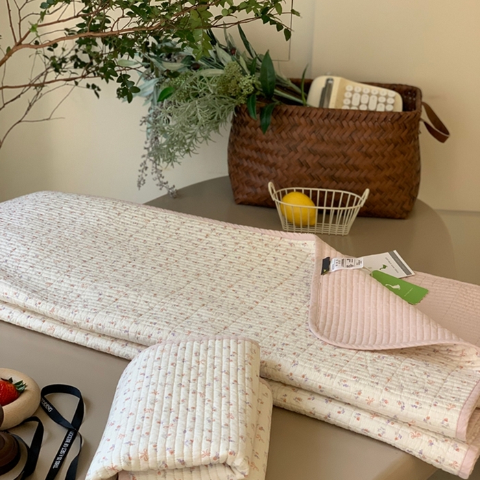 91家纺网 家纺一手货源 找家纺 汇庭 2025新款亲肤舒适全棉纯棉床盖三件套 蝶雅