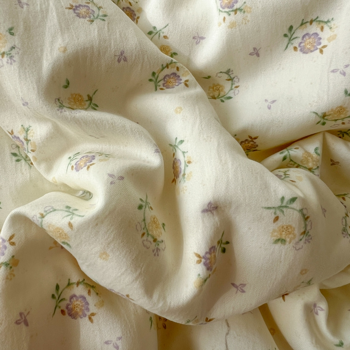 91家纺网 家纺一手货源 找家纺 亨通家纺 2025新款爆款韩国小布袋古法水洗棉云感棉四件套【提供买家秀】 小苍兰-绿