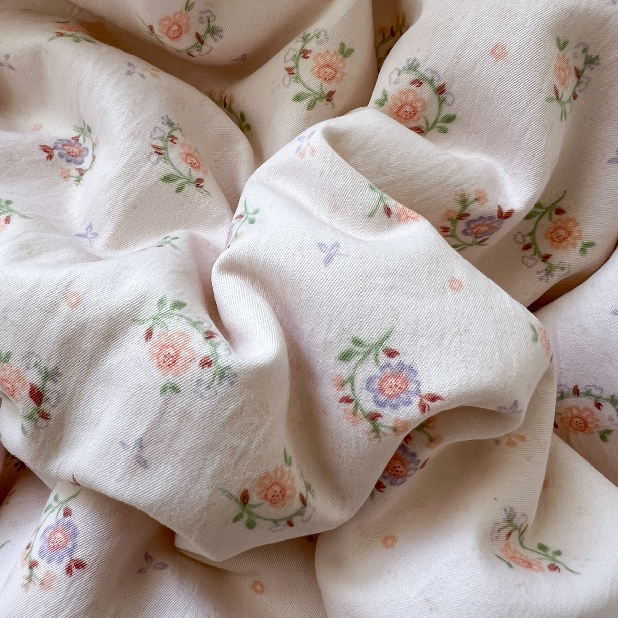 91家纺网 家纺一手货源 找家纺 亨通家纺 2025新款爆款韩国小布袋古法水洗棉云感棉四件套【提供买家秀】 小苍兰-玉