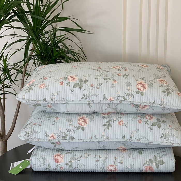 91家纺网 家纺一手货源 找家纺 汇庭 2025新款亲肤舒适全棉纯棉床盖三件套 玫瑰故事