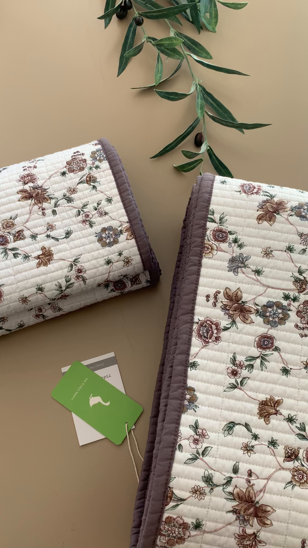 91家纺网 家纺一手货源 找家纺 汇庭 2025新款亲肤舒适全棉纯棉床盖三件套 纳亚紫