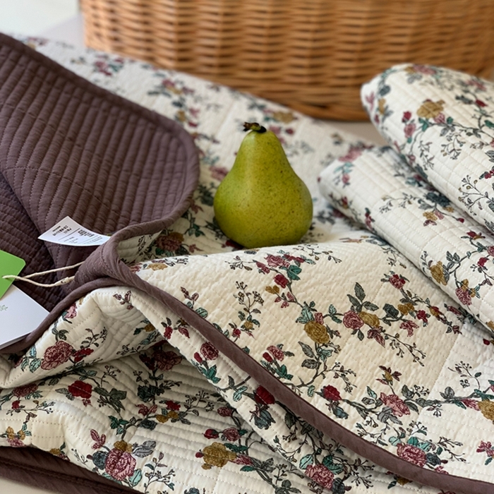 91家纺网 家纺一手货源 找家纺 汇庭 2025新款亲肤舒适全棉纯棉床盖三件套 奈雪