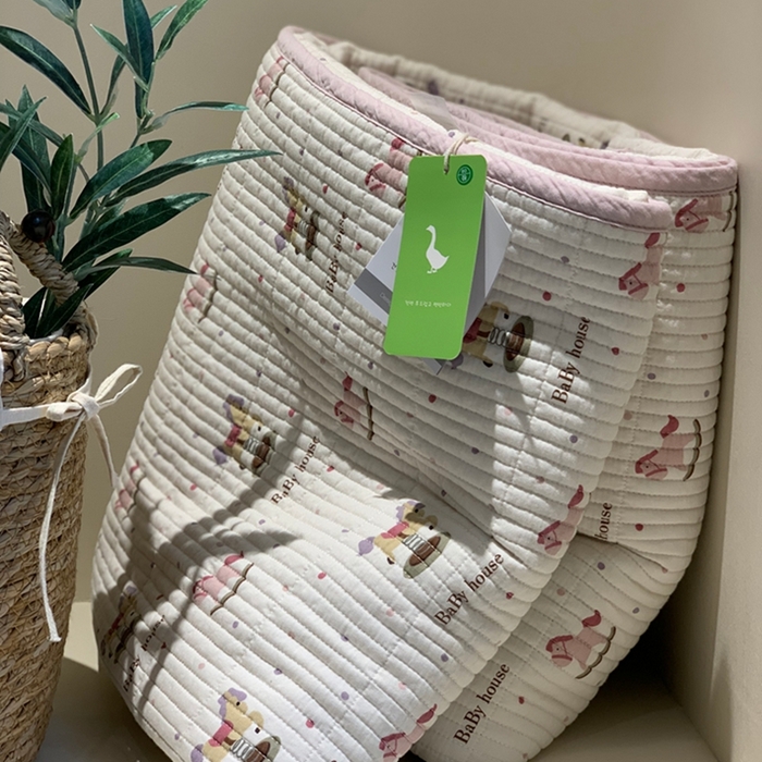 91家纺网 家纺一手货源 找家纺 汇庭 2025新款亲肤舒适全棉纯棉床盖三件套 奇奇小马