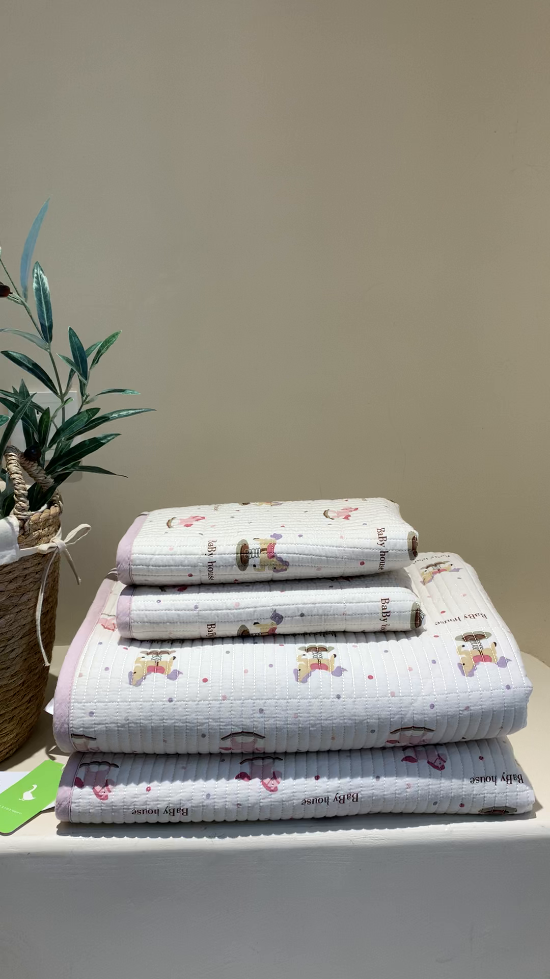 91家纺网 家纺一手货源 找家纺 汇庭 2025新款亲肤舒适全棉纯棉床盖三件套 奇奇小马