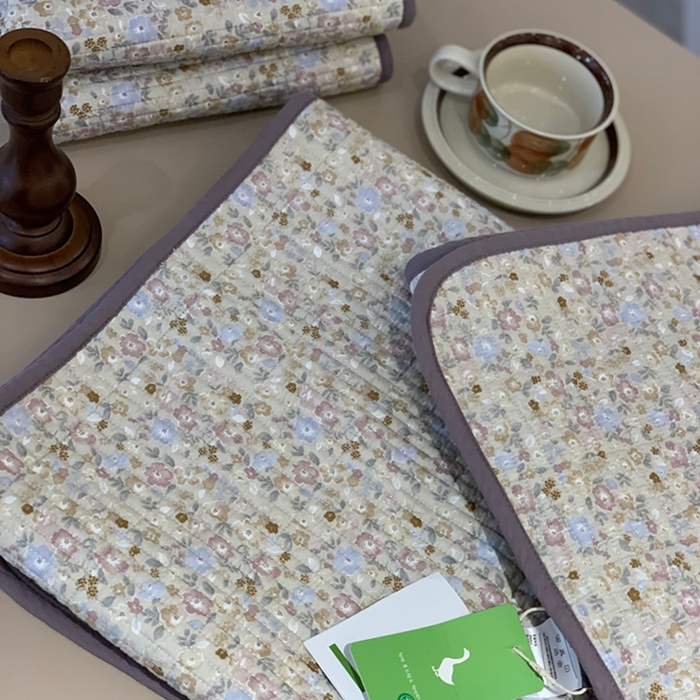 91家纺网 家纺一手货源 找家纺 汇庭 2025新款亲肤舒适全棉纯棉床盖三件套 紫风铃