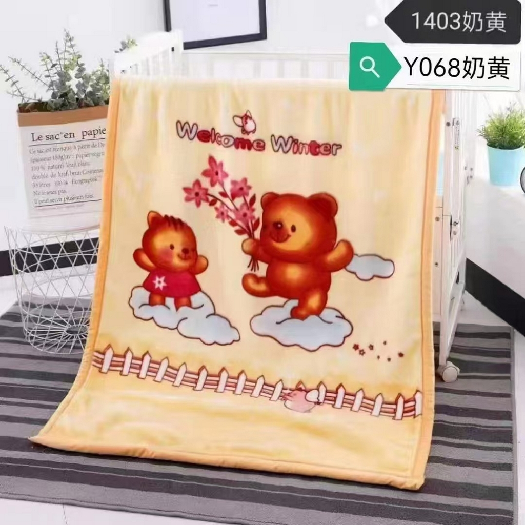 91家纺网 家纺一手货源 找家纺 （总）2025婴儿级A类儿童云毯幼儿园卡通毛毯超细柔婴童小毯子休闲沙发午睡办公室用毯（外贸跨境电商毯子）