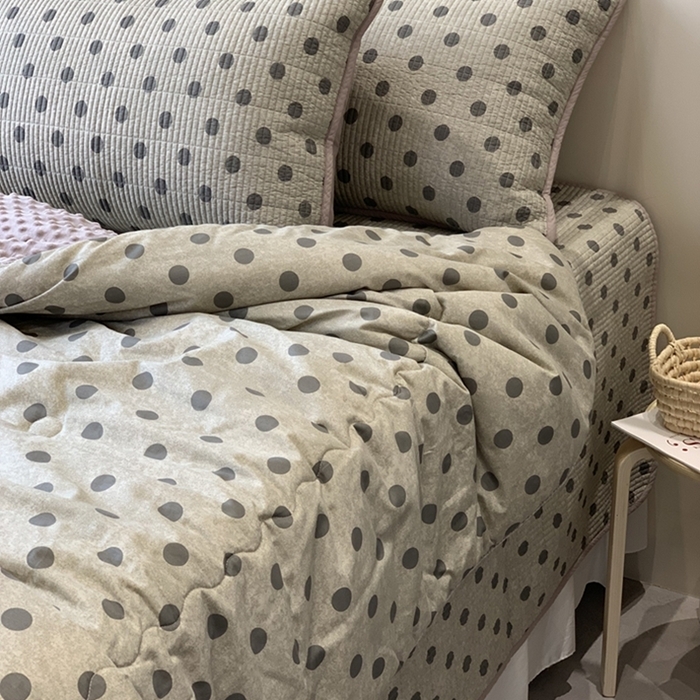 91家纺网 家纺一手货源 找家纺 （总）汇庭 2025新款亲肤舒适全棉纯棉床盖三件套