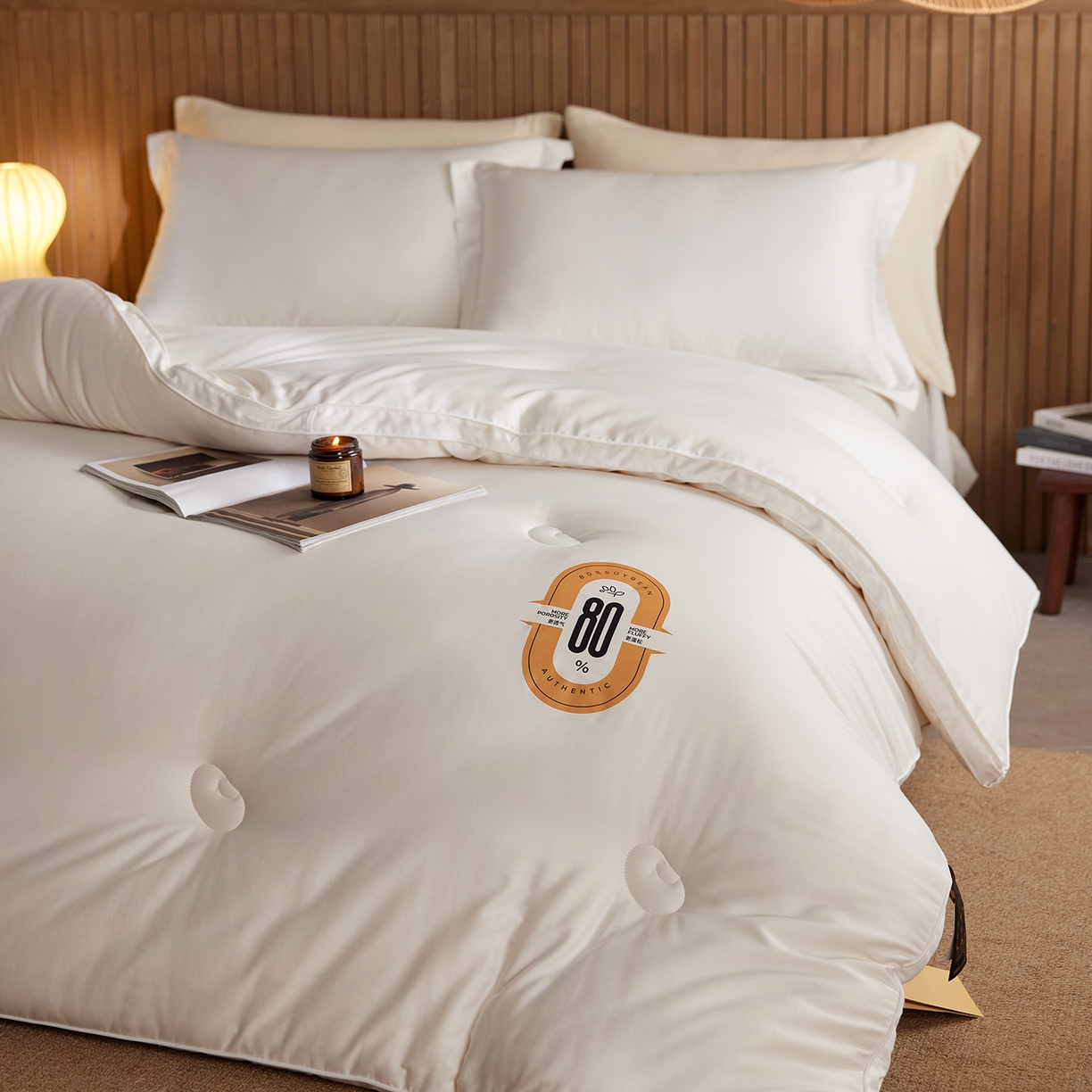 91家纺网 家纺一手货源 找家纺 （总）安莱生活 2025新款80%李官奇铂金大豆被被子被芯（会员-10/礼盒包装 配快递盒 不要礼盒快递盒-15）