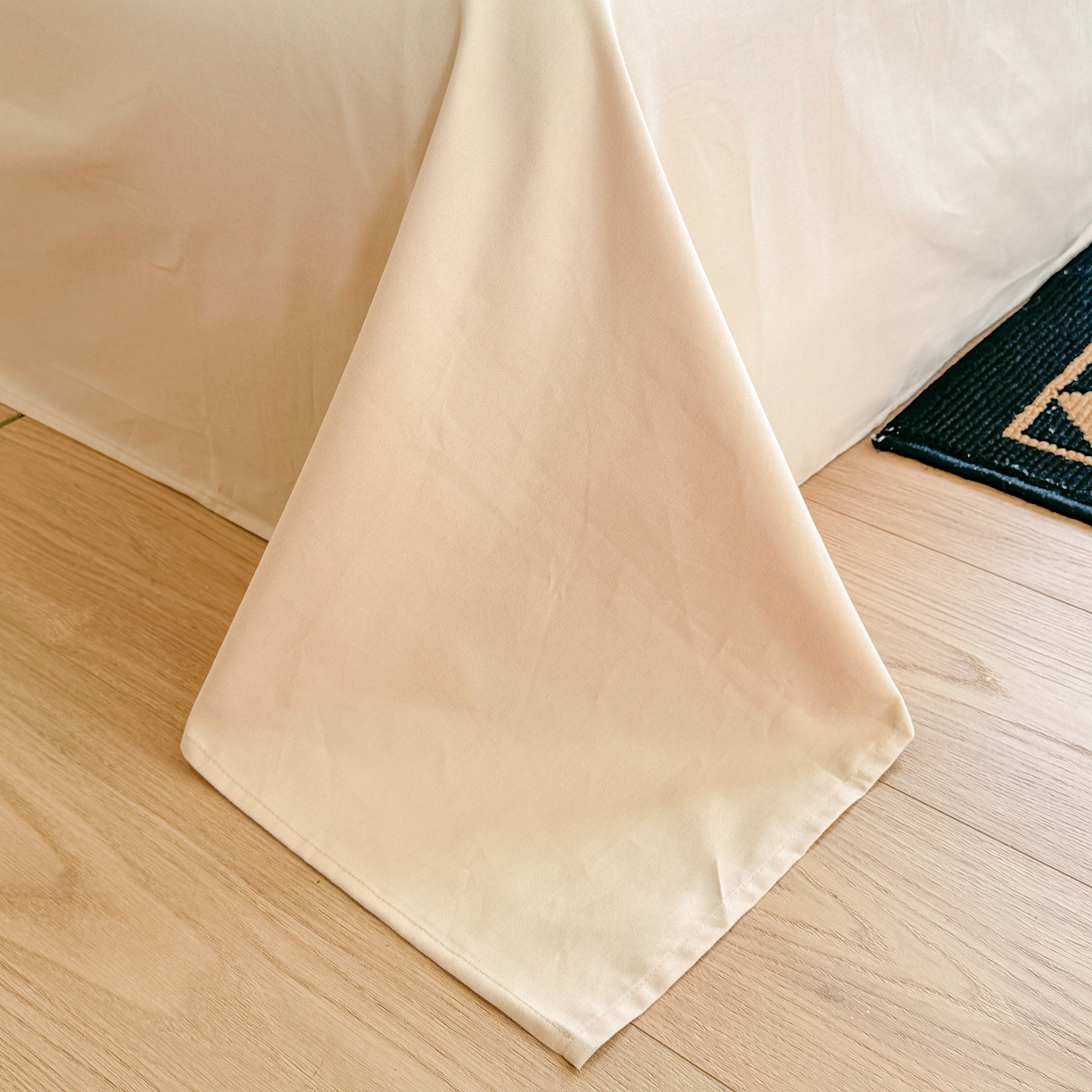 91家纺网 家纺一手货源 找家纺 千朵 2025新款全棉磨毛印花四件套 兰茵