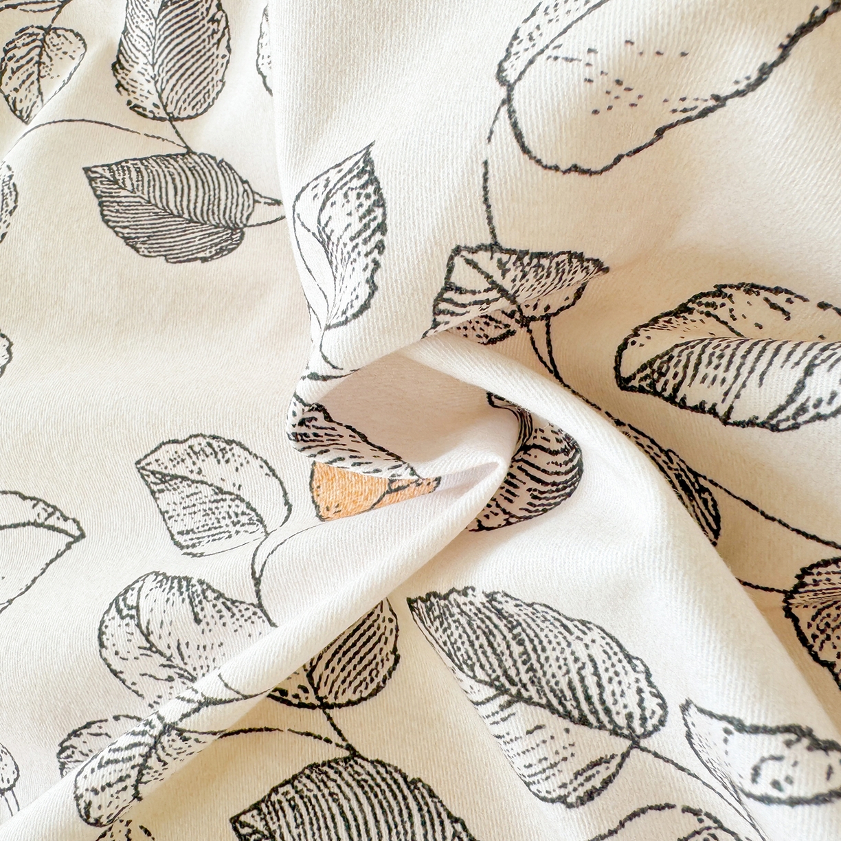 91家纺网 家纺一手货源 找家纺 千朵 2025新款全棉磨毛印花四件套 雅集