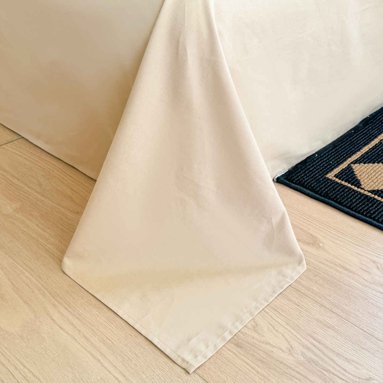 91家纺网 家纺一手货源 找家纺 千朵 2025新款全棉磨毛印花四件套 语棠米