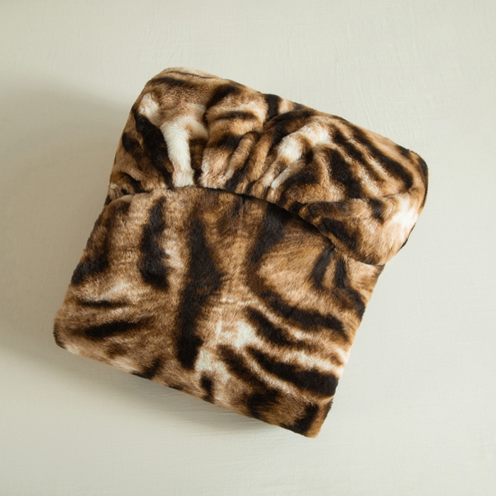 91家纺网 家纺一手货源 找家纺 库里梦家纺 2025直播网红爆款加厚兔兔绒床笠单件床笠单品床笠枕套三件套跨境床笠 虎皮纹