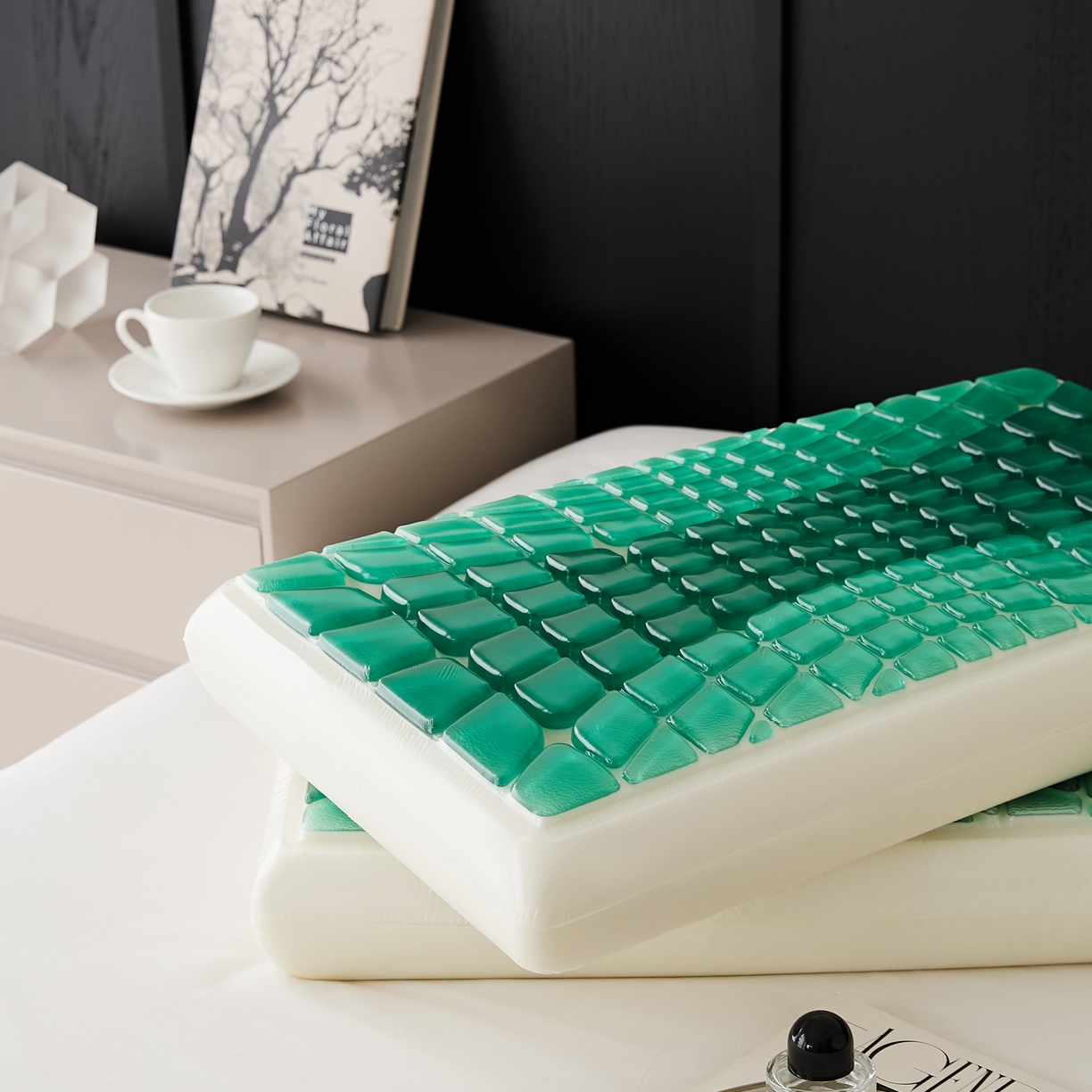 91家纺网 家纺一手货源 找家纺 （总）境月枕芯坊 2025新款精奢睡神凝胶枕 枕头枕芯