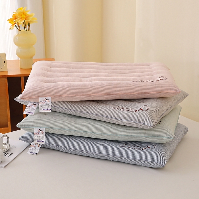 91家纺网 家纺一手货源 找家纺 （总）卓昌枕芯 2025新款亲肤舒适棉里棉外护颈定型枕枕头枕芯