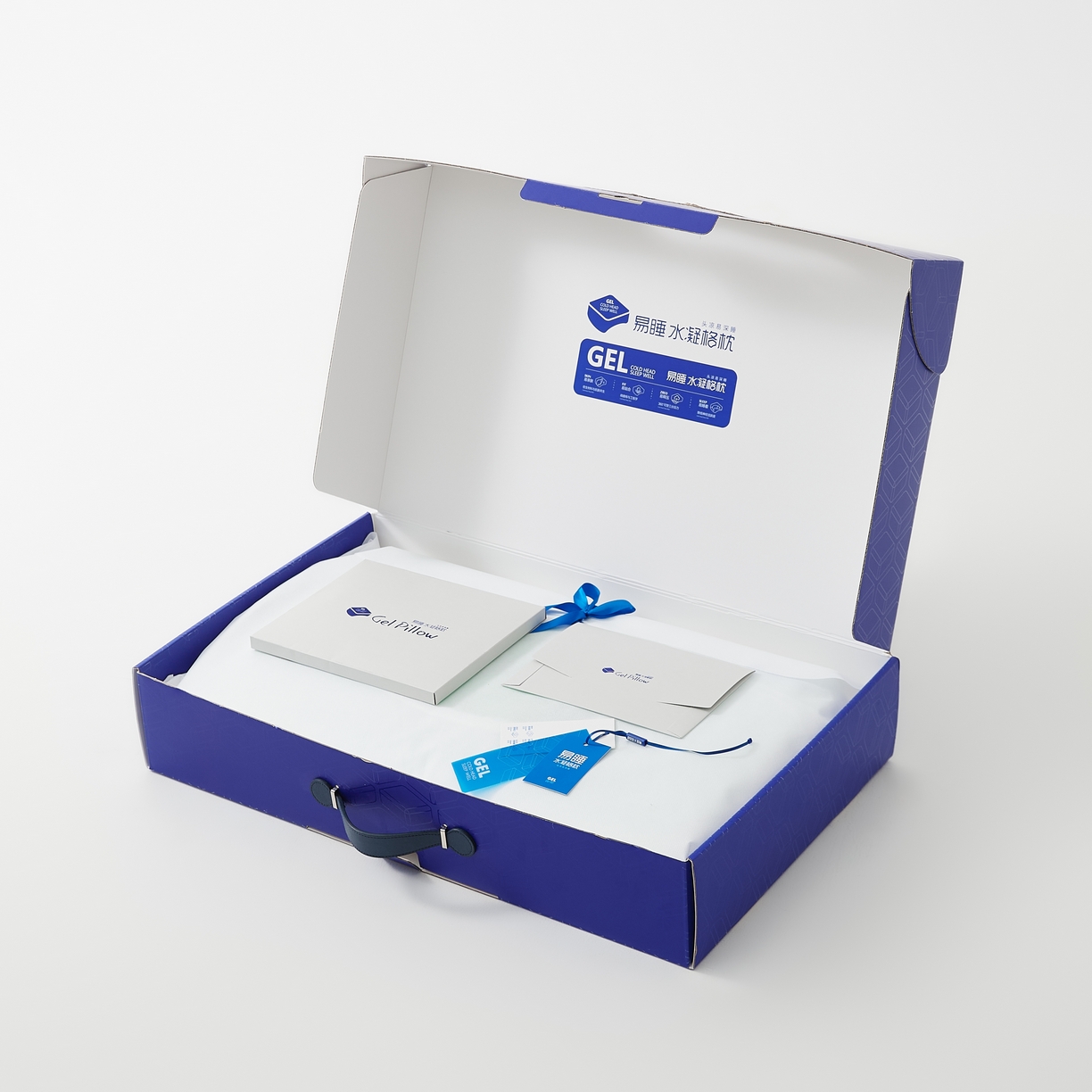 91家纺网 家纺一手货源 找家纺 （总）境月枕芯坊 2025新款冰玉喜运凝胶枕 枕头枕芯