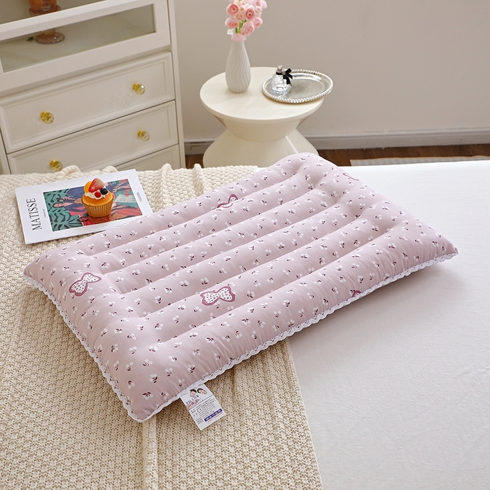 91家纺网 家纺一手货源 找家纺 卓昌枕芯 2025新款定型蕾丝磨毛花边枕枕头枕芯 组合图仅供展示不可下单