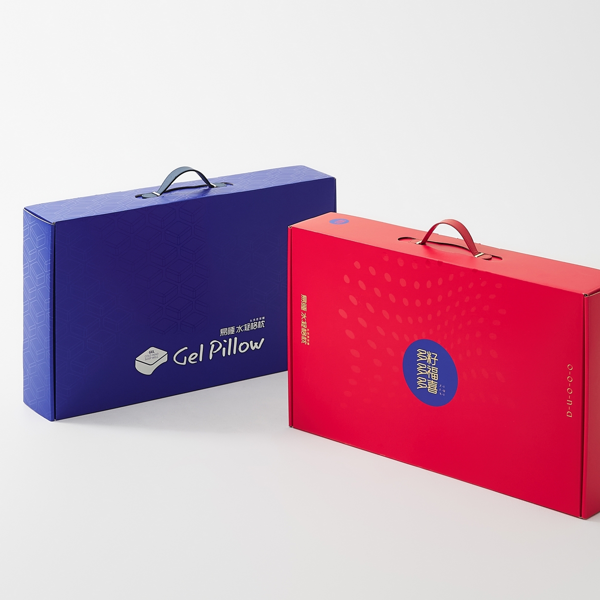 91家纺网 家纺一手货源 找家纺 境月枕芯坊 2025新款冰玉喜运凝胶枕 枕头枕芯 喜运凝胶枕