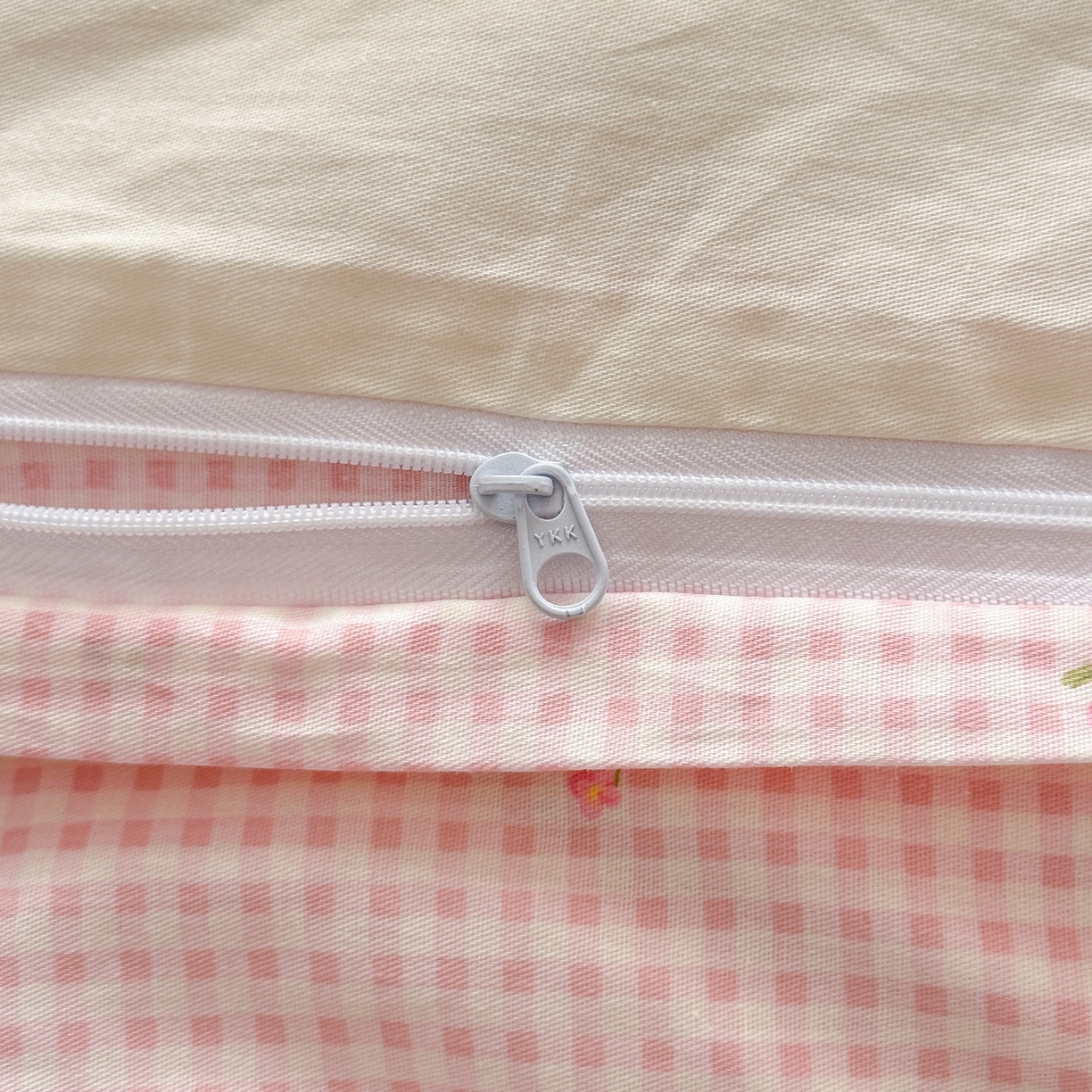 91家纺网 家纺一手货源 找家纺 （总）女子家纺 2025新款小清新全棉纯棉拼接工艺四件套