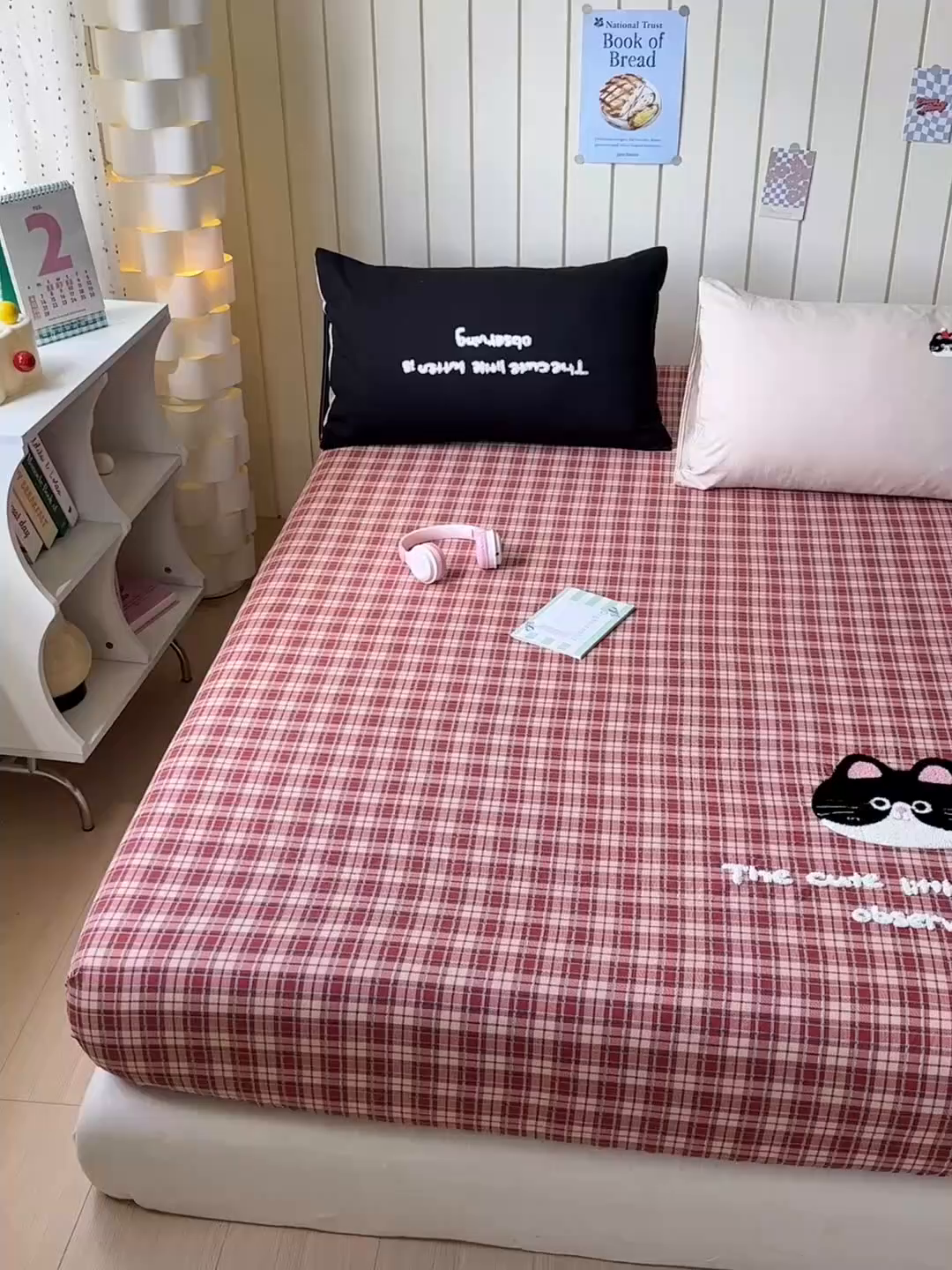 91家纺网 家纺一手货源 找家纺 （总）一霖家纺 2025新款高克重云朵棉毛巾绣床笠 小红书热推