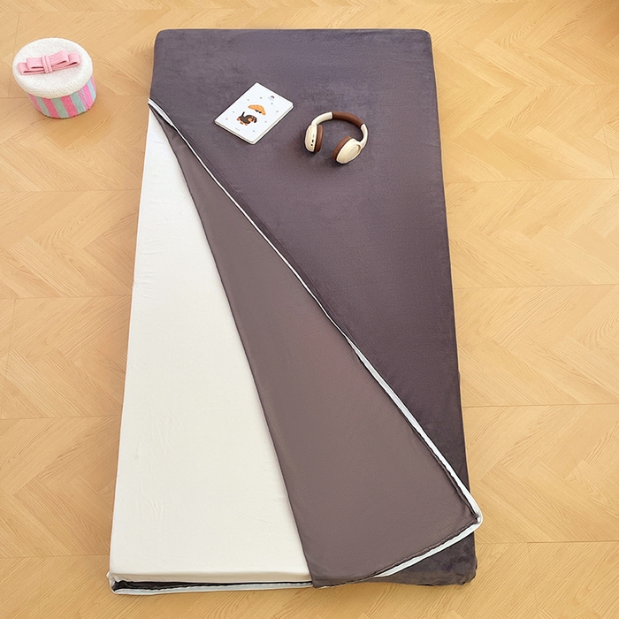 91家纺网 家纺一手货源 找家纺 （总）锦润家纺 2025新款亲肤舒适牛奶绒三件套学生三件套上下铺三件套宿舍三件套