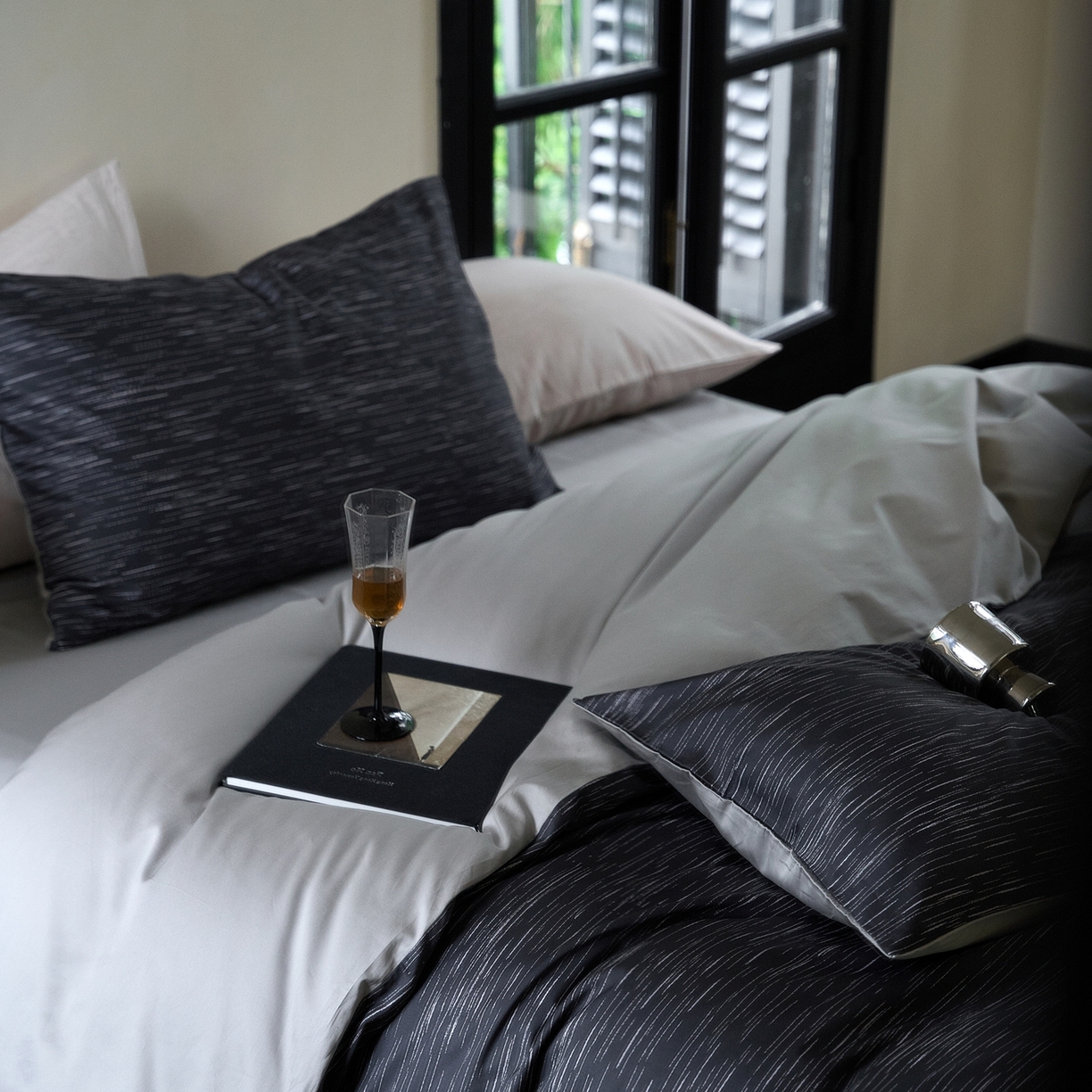 （总）ONE TWO ONE 1212025新款高端贡缎高支高密数码印花四件套-星河