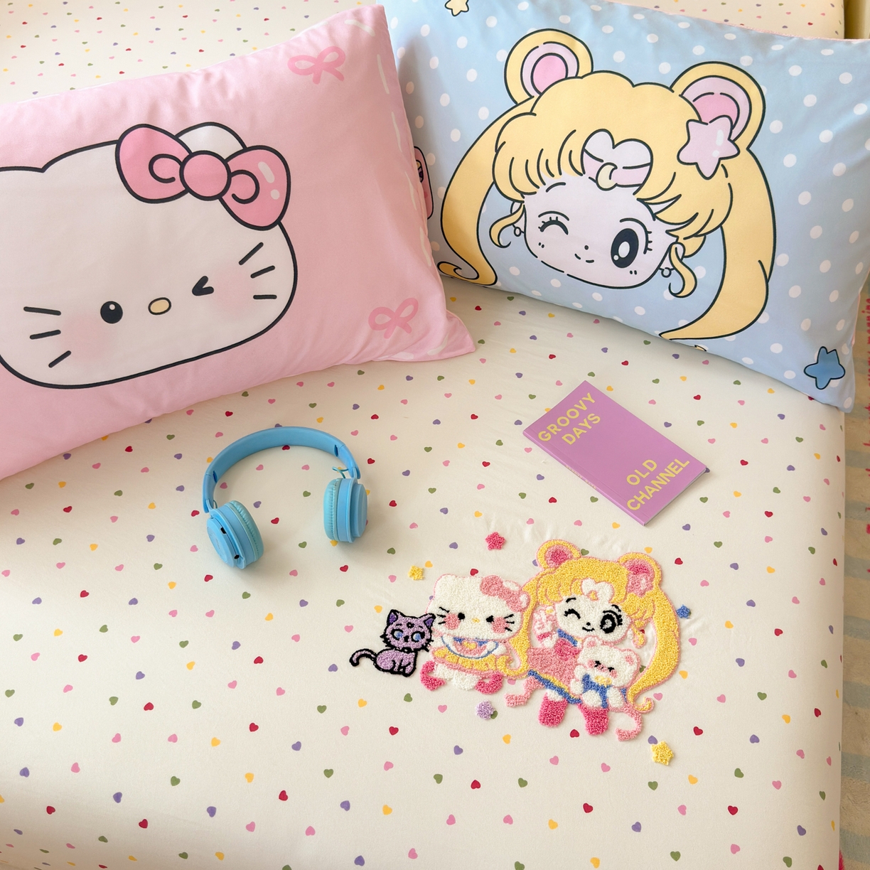 91家纺网 家纺一手货源 找家纺 （总）一霖家纺 2025新款高克重云朵棉毛巾绣床笠 小红书热推