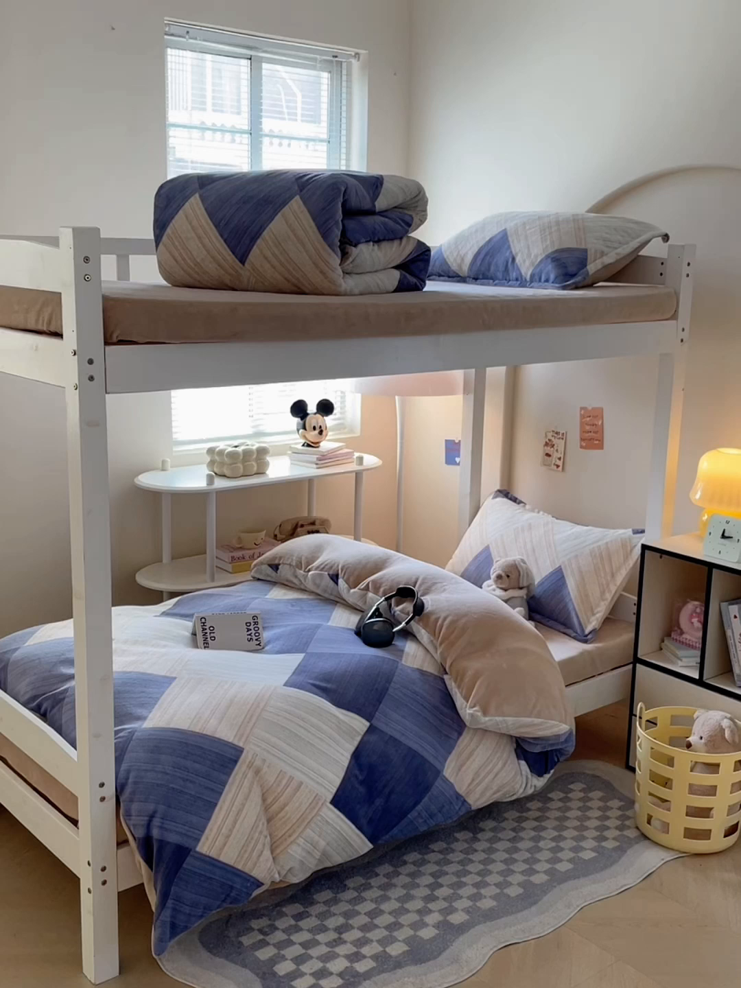 91家纺网 家纺一手货源 找家纺 锦润家纺 2025新款亲肤舒适牛奶绒三件套学生三件套上下铺三件套宿舍三件套 晨晓