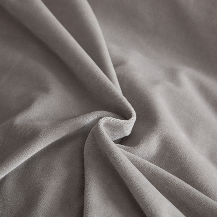 91家纺网 家纺一手货源 找家纺 ONE TWO ONE 121 【婴儿绒四件套】2025新款毛毯被子四件套单件床单被套床笠珊瑚绒牛奶绒冬被法兰绒兔毛绒滚绳款 纯色款-浅灰