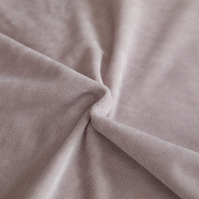 91家纺网 家纺一手货源 找家纺 ONE TWO ONE 121 【婴儿绒四件套】2025新款毛毯被子四件套单件床单被套床笠珊瑚绒牛奶绒冬被法兰绒兔毛绒滚绳款 纯色款-芋泥