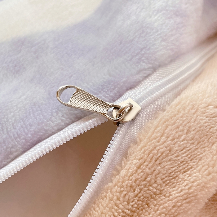 91家纺网 家纺一手货源 找家纺 锦润家纺 2025新款亲肤舒适牛奶绒三件套学生三件套上下铺三件套宿舍三件套 瞌睡兔