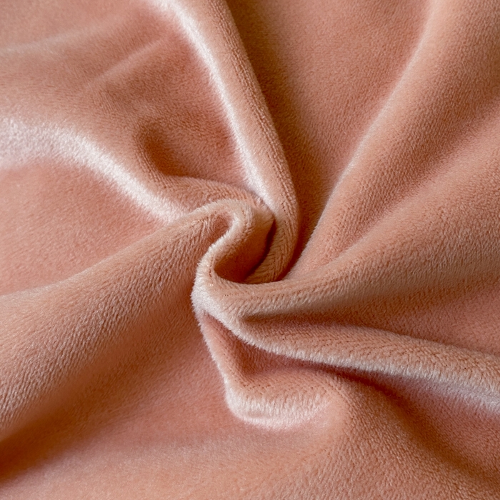 91家纺网 家纺一手货源 找家纺 ONE TWO ONE 121 【婴儿绒四件套】2025新款毛毯被子四件套单件床单被套床笠珊瑚绒牛奶绒冬被法兰绒兔毛绒滚绳款 双拼款-橘粉奶茶