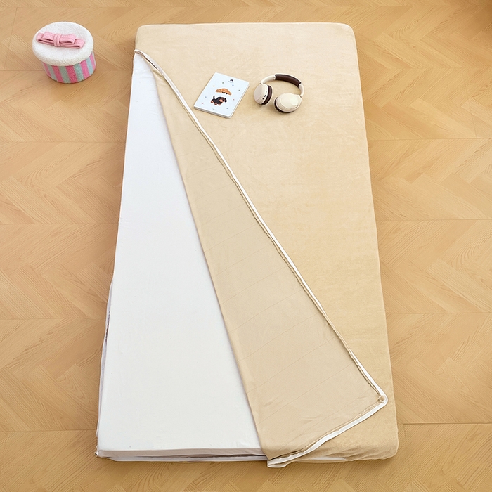 91家纺网 家纺一手货源 找家纺 锦润家纺 2025新款亲肤舒适牛奶绒三件套学生三件套上下铺三件套宿舍三件套 可爱女孩