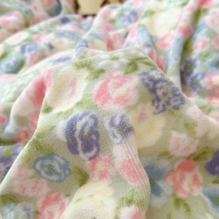 91家纺网 家纺一手货源 找家纺 妖妖家纺 2025新款高克重200克牛奶绒印花四件套 蔷薇漫舞