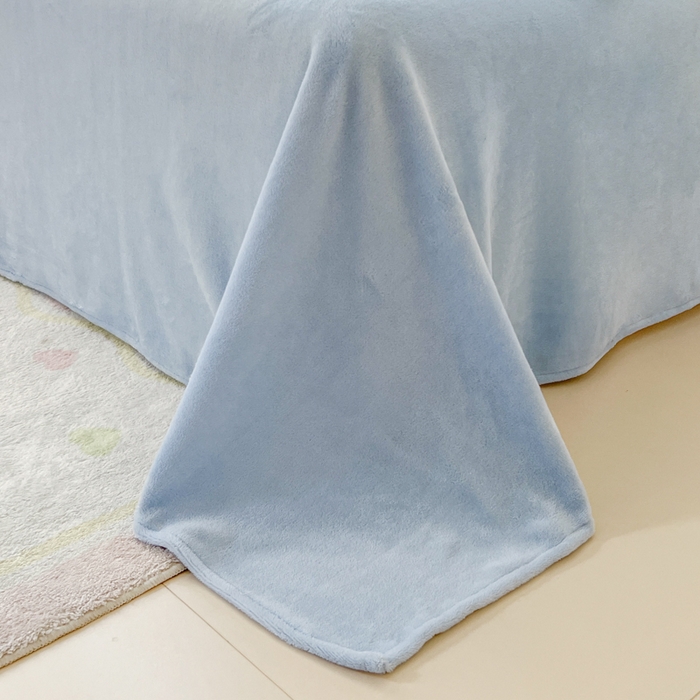 91家纺网 家纺一手货源 找家纺 妖妖家纺 2025新款高克重200克牛奶绒印花四件套 清新花田