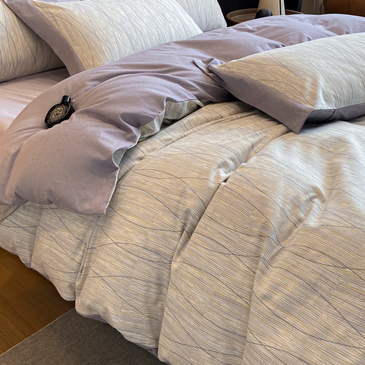 91家纺网 家纺一手货源 找家纺 （总）慕晨 2025新款全棉纯棉磨毛轻奢数码印花直播热款四件套