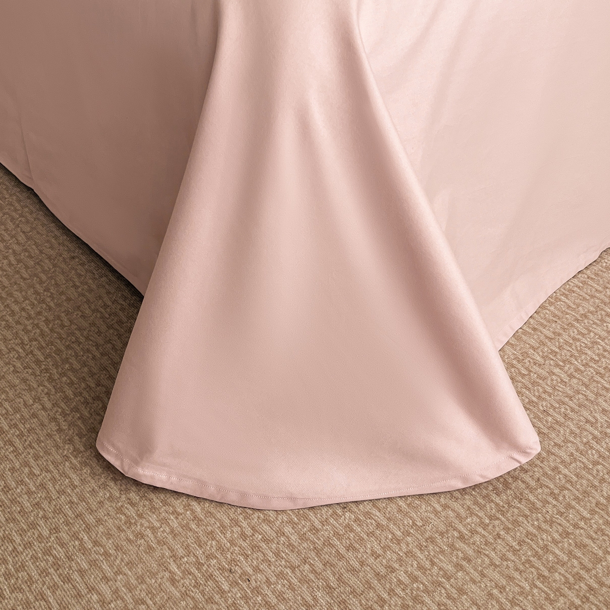 91家纺网 家纺一手货源 找家纺 慕晨 2025新款全棉纯棉磨毛轻奢数码印花直播热款四件套 爱你