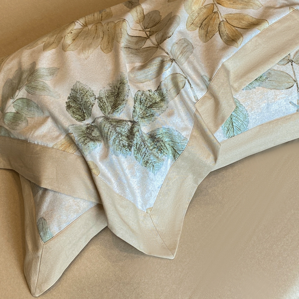 91家纺网 家纺一手货源 找家纺 慕晨 2025新款全棉纯棉磨毛轻奢数码印花直播热款四件套 春派