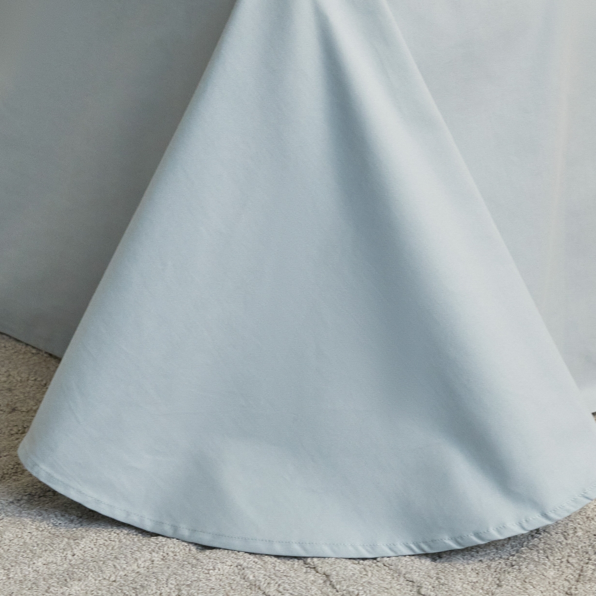 91家纺网 家纺一手货源 找家纺 慕晨 2025新款全棉纯棉磨毛轻奢数码印花直播热款四件套 轻轻丝语-蓝