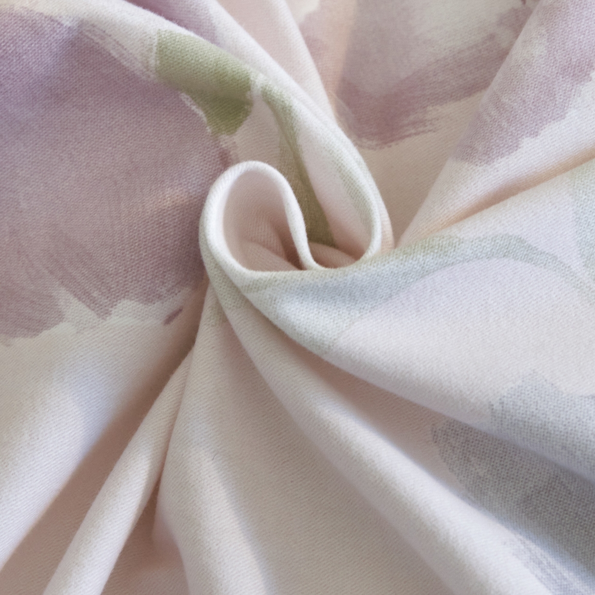 91家纺网 家纺一手货源 找家纺 慕晨 2025新款全棉纯棉磨毛轻奢数码印花直播热款四件套 叶颜